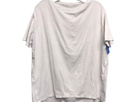 Athletic Top Ss By Lululemon In White, Size:M Online Sale