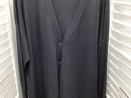 Cardigan By Ann Taylor In Black, Size: L Fashion