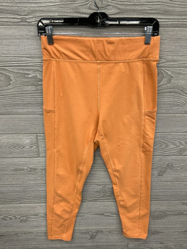 Athletic Leggings By Clothes Mentor In Orange, Size: L Online Hot Sale