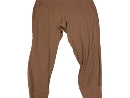 Athletic Pants By Athleta In Tan, Size: 2x For Sale