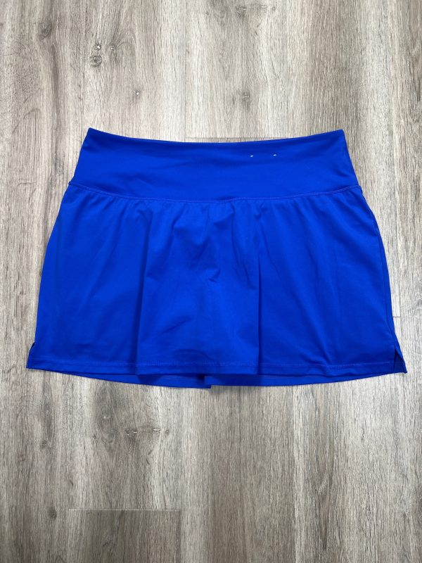 Athletic Skort By Xersion In Blue, Size: Xl Online now