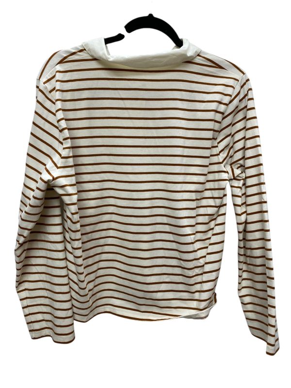 Top Long Sleeve By J. Crew In White, Size: M For Discount