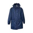 Coat Parka By Avec Les Filles In Black & Blue, Size:Xs Hot on Sale