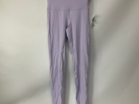 Athletic Leggings By Lululemon In Purple, Size: 2 Online Hot Sale