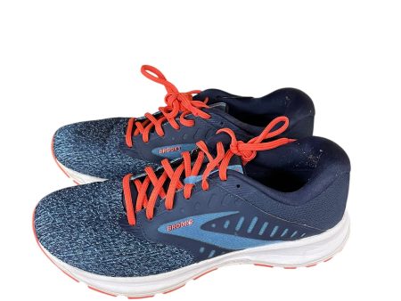 Shoes Athletic By Brooks In Blue, Size: 9.5 Hot on Sale