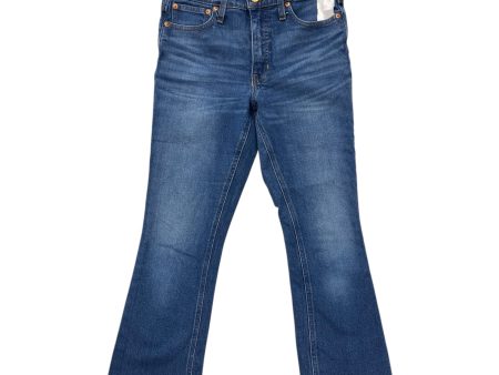 Jeans Boot Cut By J. Crew In Blue Denim, Size: 4 Sale