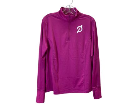 Athletic Sweatshirt Collar By Peloton In Purple, Size:M Fashion