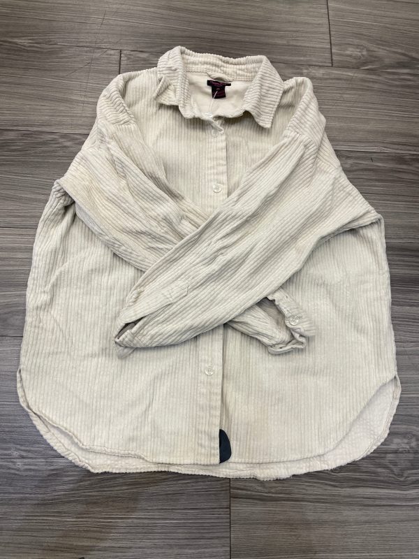 Jacket Other By Clothes Mentor In White, Size: Xl Discount