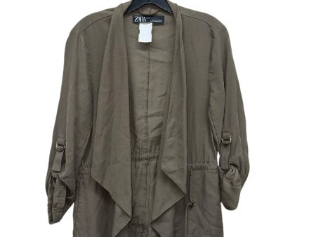 Jacket Other By Zara In Green, Size: M Cheap