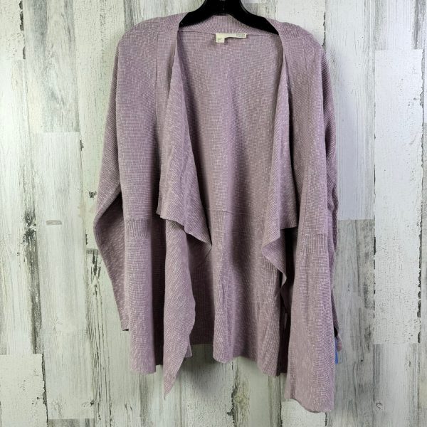 Cardigan By Eileen Fisher In Purple, Size: Xl Discount