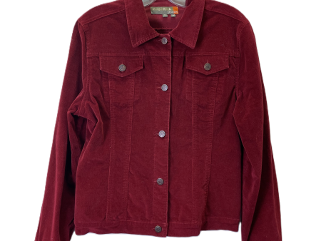 Jacket Denim By Yuka jeans In Red, Size: M For Discount