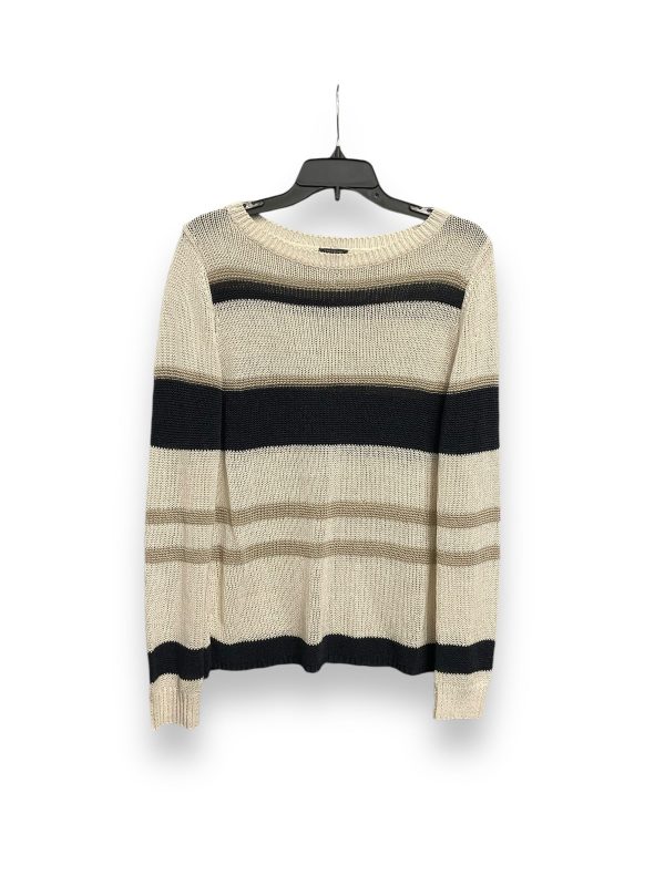 Sweater By Ann Taylor In Striped Pattern, Size: L For Sale