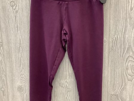 Pants Leggings By Loft In Purple, Size: S Online Hot Sale