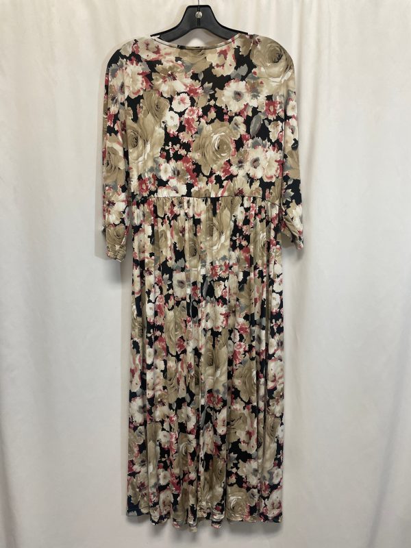 Dress Casual Midi By White Birch In Tan, Size: M Cheap