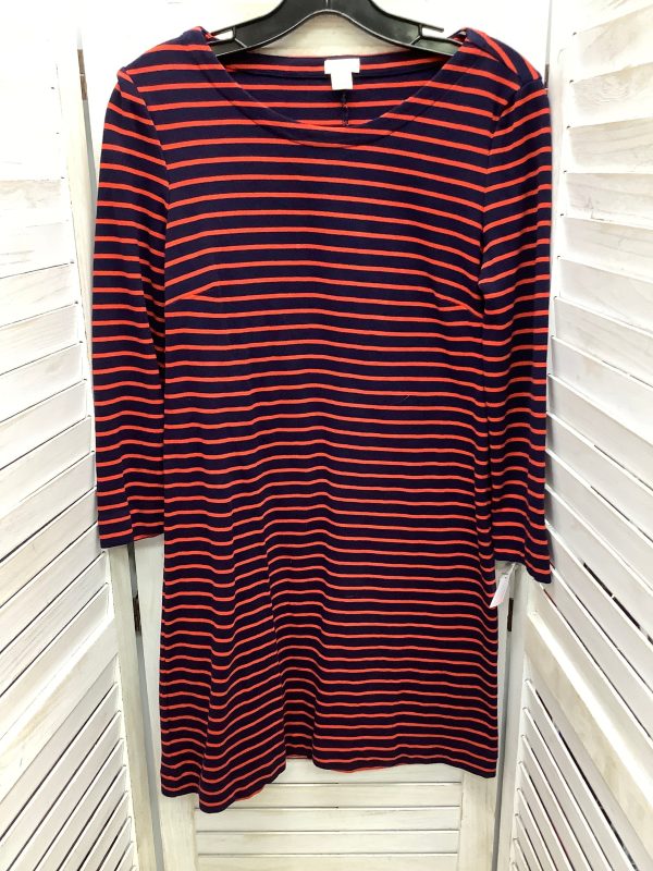 Dress Casual Midi By J. Crew In Striped Pattern, Size: Xs Online now