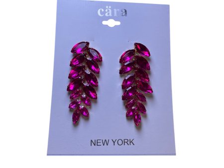 Earrings Dangle Drop By Cara In Pink Cheap