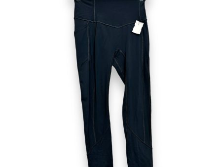 Athletic Pants By Lululemon In Blue, Size: 4 Hot on Sale