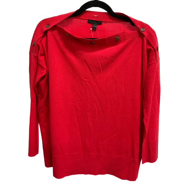 Sweater By J. Crew In Red, Size: Xs Cheap