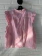 Top Sleeveless By J. Crew In Pink & White, Size: L Sale