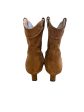 Boots Ankle Heels By Sam Edelman In Tan, Size: 7.5 Hot on Sale