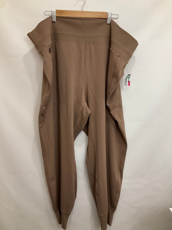 Athletic Pants By Athleta In Brown, Size: 3x Sale