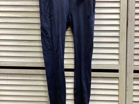 Athletic Leggings By Lululemon In Navy, Size: 6 For Discount