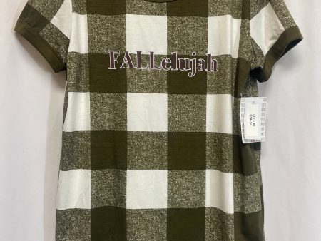 Top Short Sleeve By Lularoe In Green, Size: M Hot on Sale