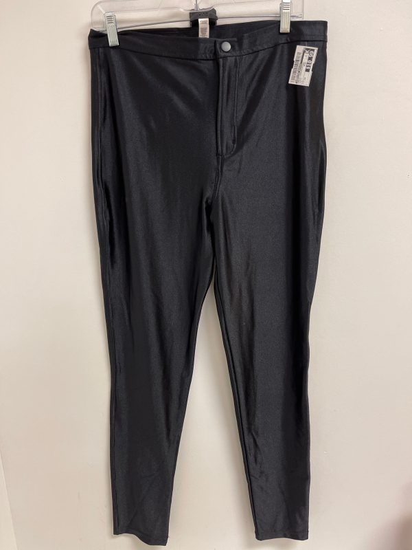 Pants Leggings By American Apparel In Black, Size: 14 Discount