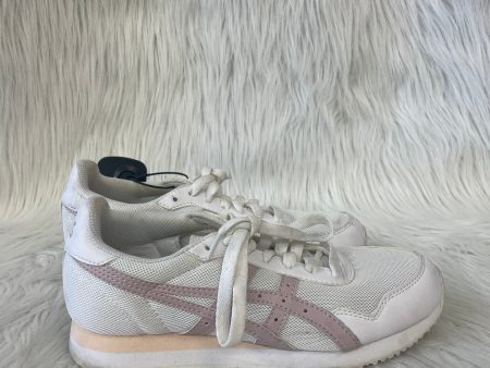 Shoes Athletic By Asics In Pink & White, Size: 7 Hot on Sale