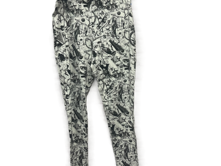 Pants Leggings By Disney Store In Black & White, Size: 18 Online