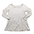 Athletic Top Long Sleeve Collar By Lululemon In White, Size: S Sale