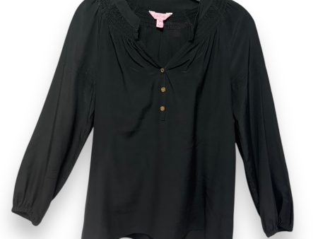 Blouse Designer By Lilly Pulitzer In Black, Size: Xs Online